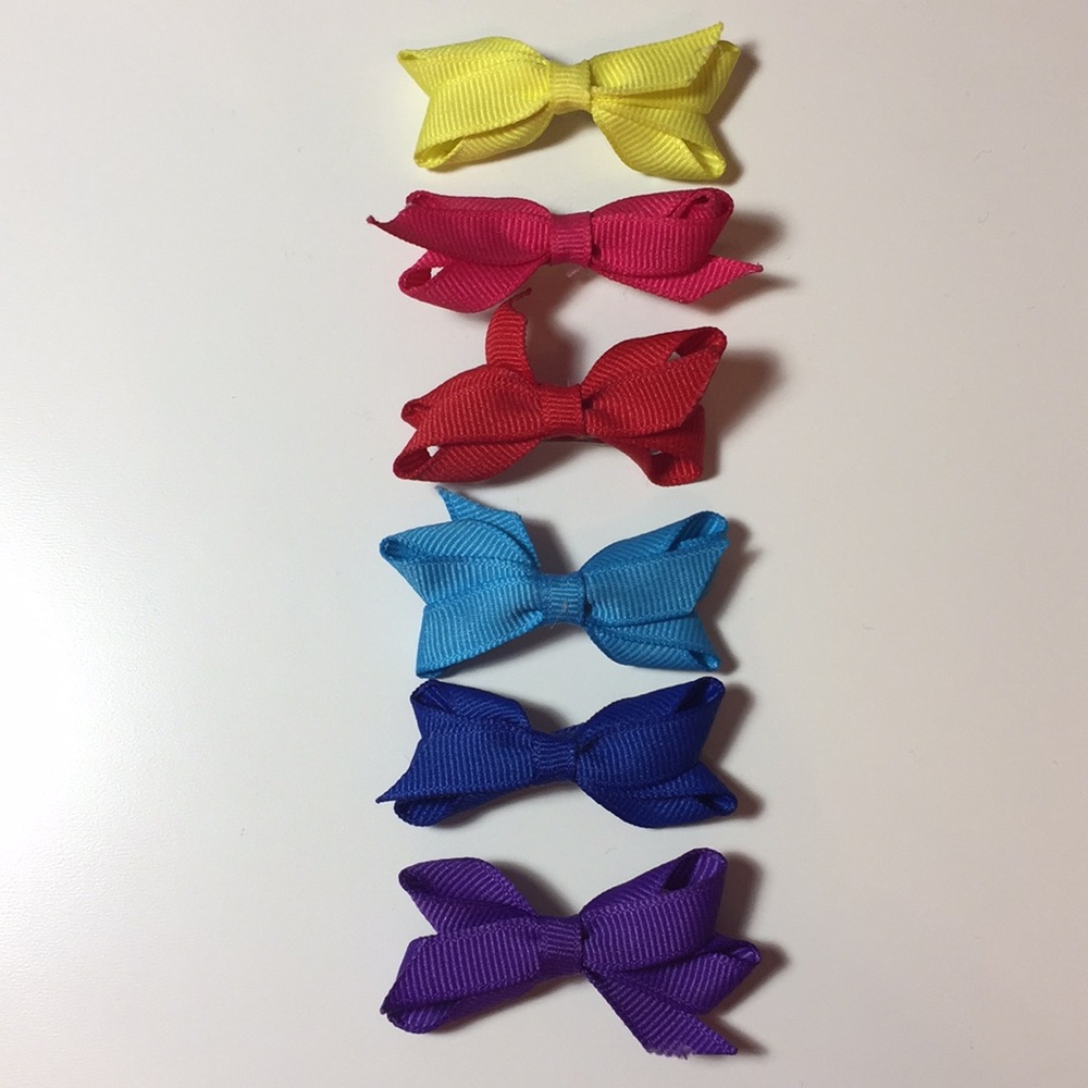 LOWEST PRICE - Mini Grosgrain Ribbon Hair Bows